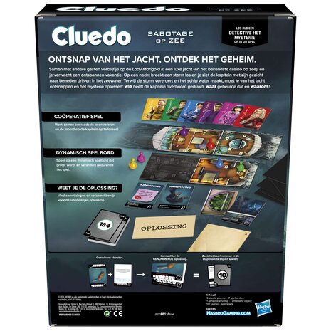 Cluedo Escape Sabotage op Zee