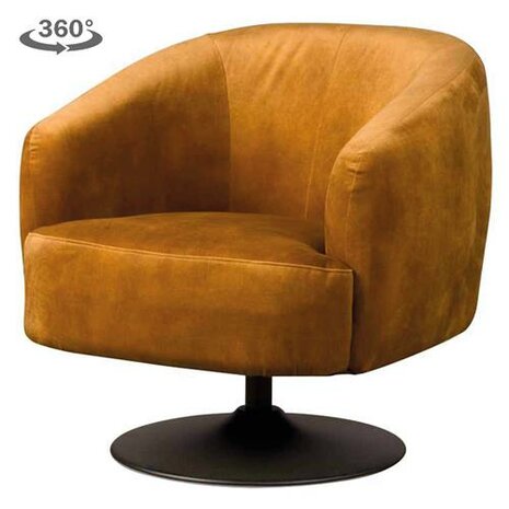 Barga Fauteuil - Bliss 13 gold (draaibaar)