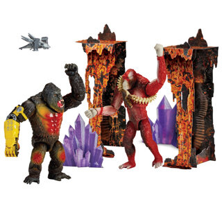 The new empire 15 cm Kong versus Skar King 2-pack