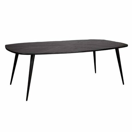 Giovanni Eetkamertafel 200 cm zwart