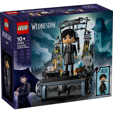 LEGO Wednesday Addams figuur