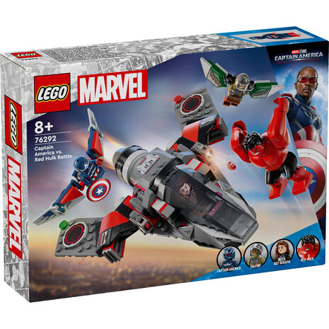 LEGO Super Heroes Captain America vs. Rode Hulk duel