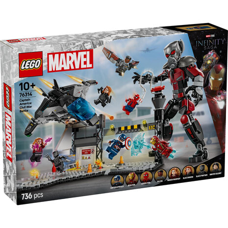 LEGO Super Heroes Marvel Captain America: Civil War actiescène