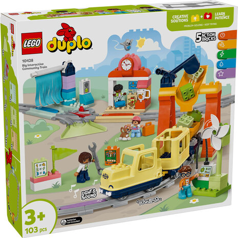 LEGO DUPLO Grote interactieve buurttrein