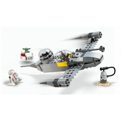 LEGO Star Wars Mando en Grogu's N-1 Starfighter