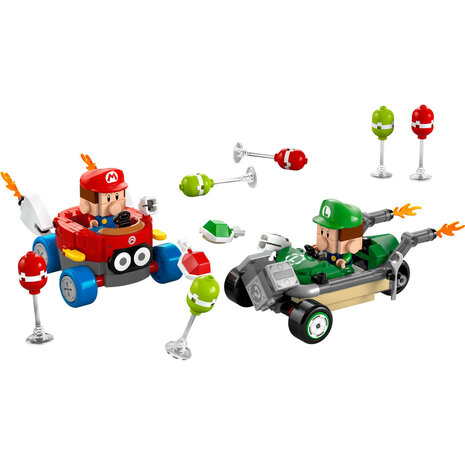 LEGO Super Mario Kart™ – Baby Mario vs. Baby Luigi