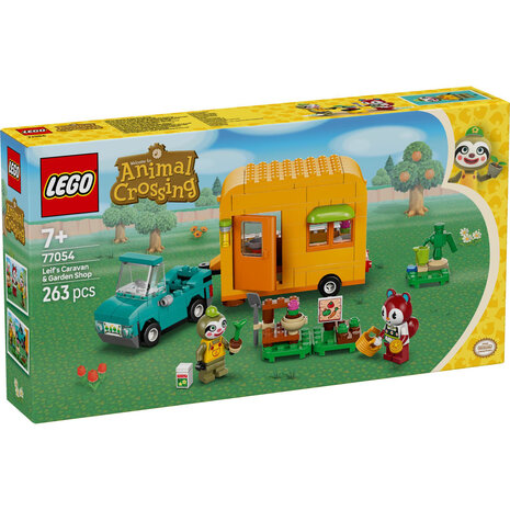 LEGO Animal Crossing Leifs caravan en tuinwinkel