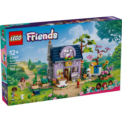 LEGO Friends Imkershuis en bloementuin