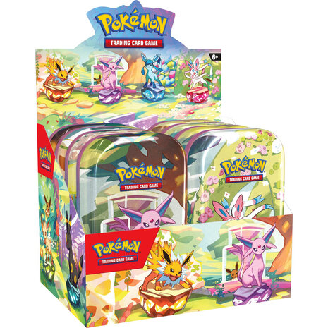 Pokemon TCG Sv08.5 Prismatic Evolutions Mini Tin