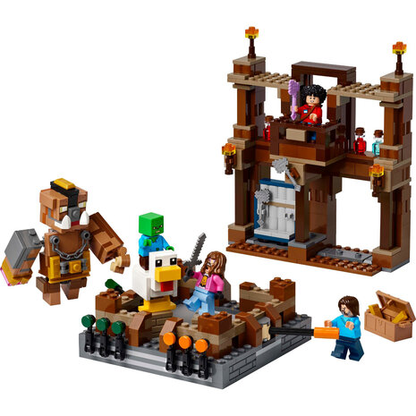  LEGO Minecraft De arena bij het boslandhuis