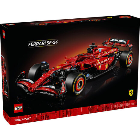 LEGO 42207 Technic Ferrari SF-24 F1 auto